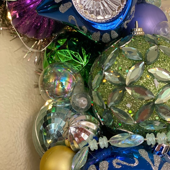 Disney Villain Ursula Ornament Wreath Day of Dead - Picture 10 of 13